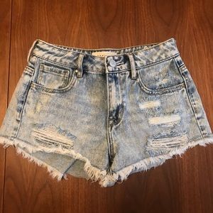 PacSun High Rise Festival shorts size 23